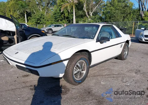 1984 Pontiac Fiero Se from USA, damaged, VIN 1G2AF37R5EP250197